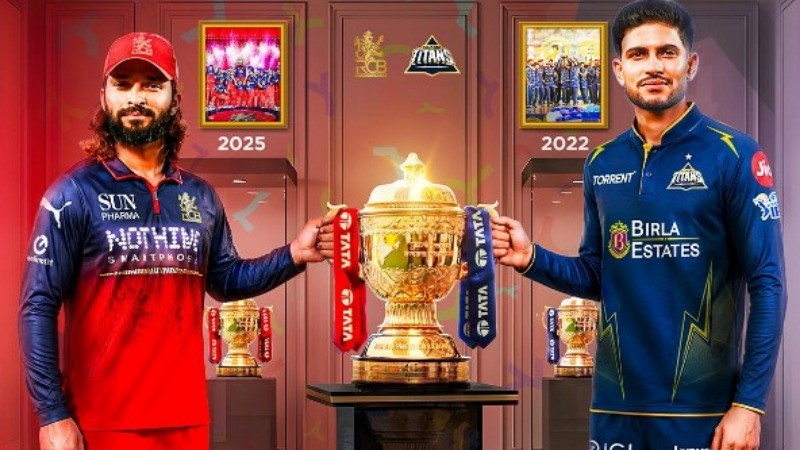 IPL खिताब के लिए RCB और GT में होगी भिड़ंत, 31 मई को अहमदाबाद में खेलेंगे महामुकाबला