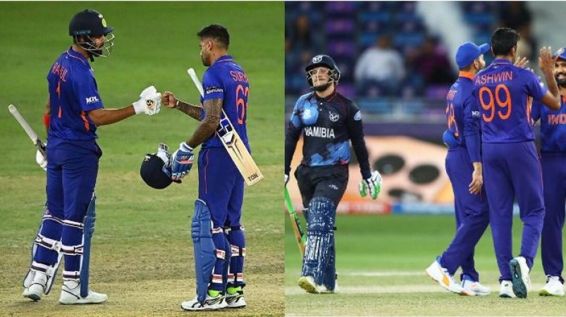 टीम इंडिया का वर्ल्ड कप सफर ख़त्म, अंतिम मैच में नामीबिया को 9 विकेट से हराया