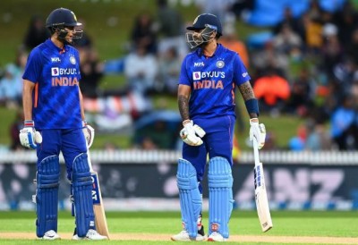 NZ vs IND: Gill-SKY played well in the 2nd ODI, but the match abandoned due to rain