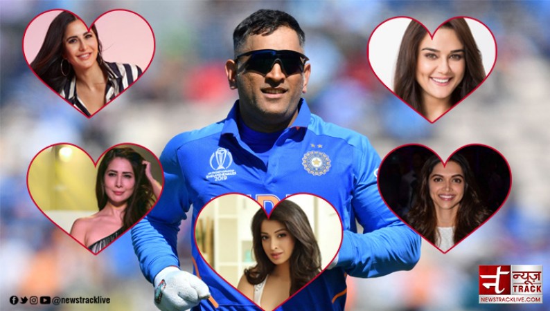 MS Dhoni was in love with these two actresses! One openly confessed to love