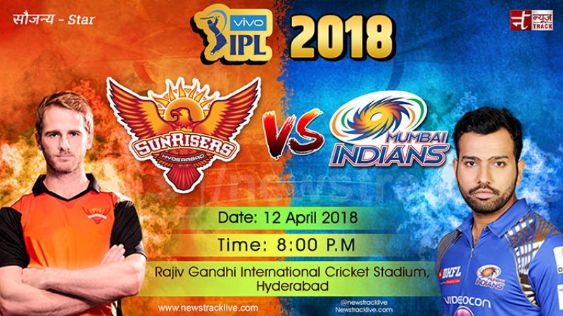 IPL 2018 Live SRH vs MI: Sunrise Hyderabad wins toss