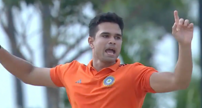 Arjun Tendulkar Shines in Deodhar Trophy with Two Wickets Against Central Zone