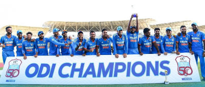 India Creates History with 13th Consecutive ODI Series Win Against West Indies
