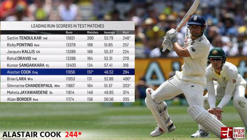 Alastair Cook thrilling bating in the boxing test against Australia.