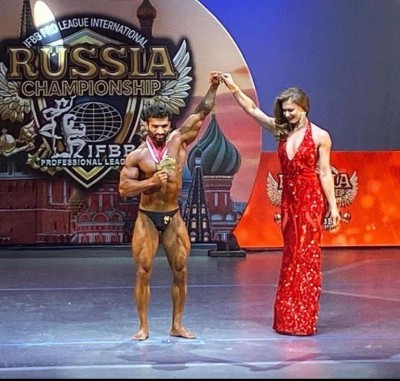 Vipin Yadav Wins In Bodybuilding competition held in Russia, Pride Moment for Indian Bodybuilding