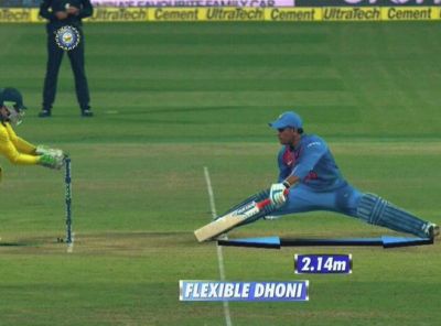 BCCI Applauds MS Dhoni's Acrobatic Move During 2nd T20I,check out Tweet here
