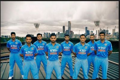 Indian cricket team released the new jersey