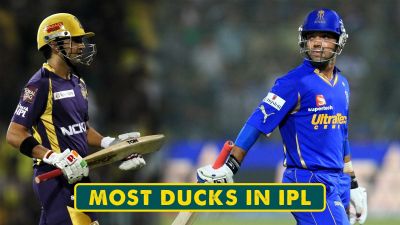 5 players with most number of ducks in the IPL history