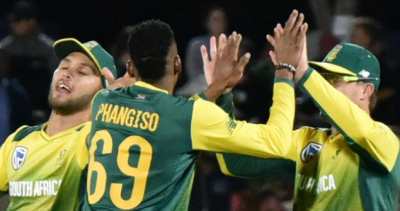 South African beat Bangladesh by 20 runs in T-20I.