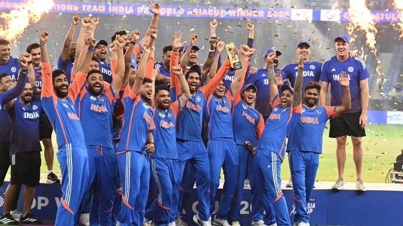 Undefeated, unbothered: Team India lifts Asia Cup 2025 title, blows Pakistan for ninth consecutive  time