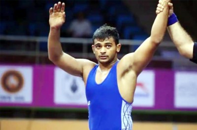 Deepak Punia wins Gold for India in CWG