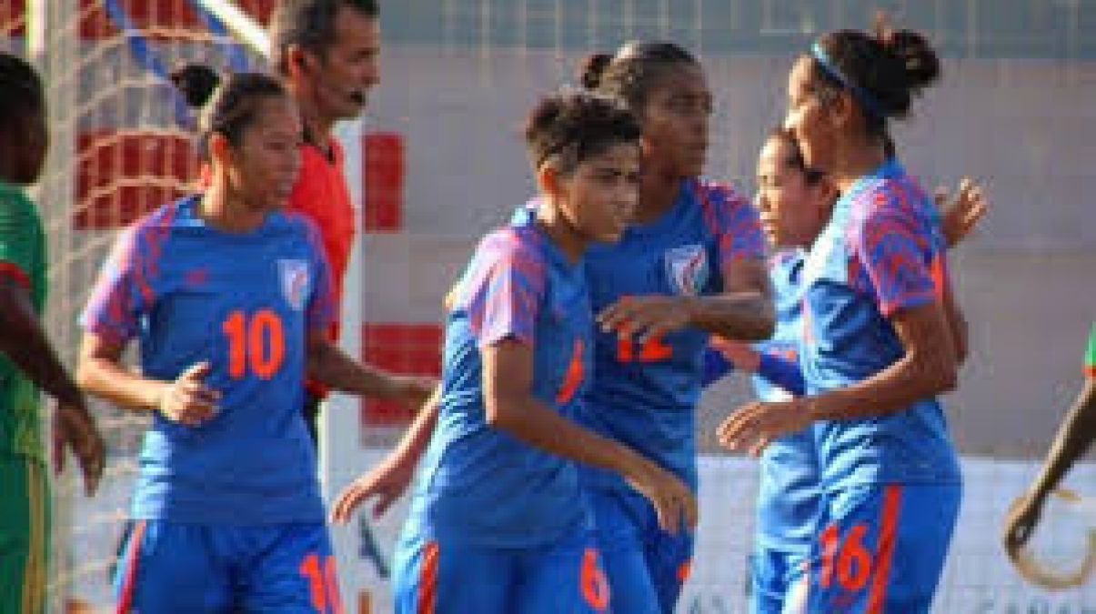 Indian women's soccer team performs well in The Cotif Cup NewsTrack