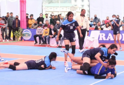 This team achieved a great victory in the women's kabaddi competition