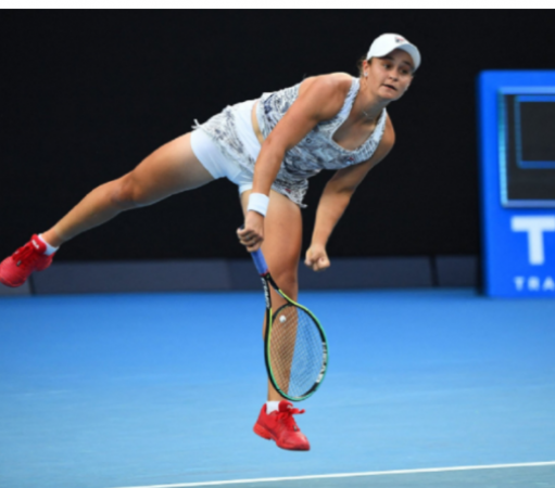 Ashley Barty reached the final for the first time without losing anything.