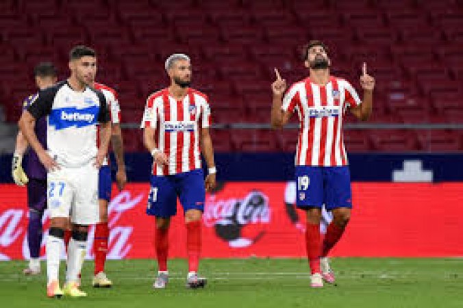 Atlético Madrid wins match by defeating Real Mallorca