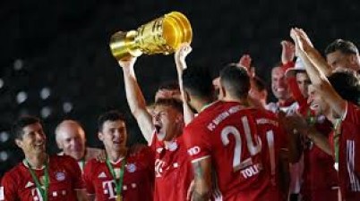 Bayern wins German Cup final to seal another domestic double
