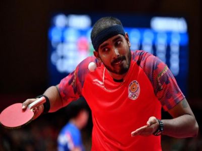 Commonwealth Table Tennis Championships: Sharat Kamal out of men's singles after defeat