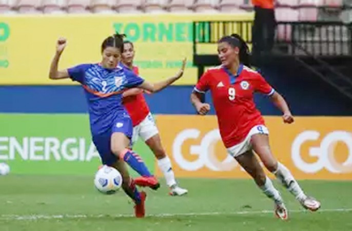 भारतीय अंडर-17 महिला फुटबॉल टीम को चिली ने दी करारी मात