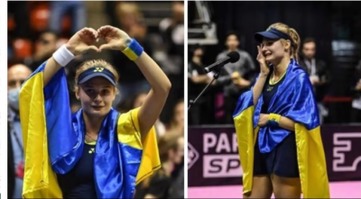 Ukraine's Dayana makes it to the final of lyon open