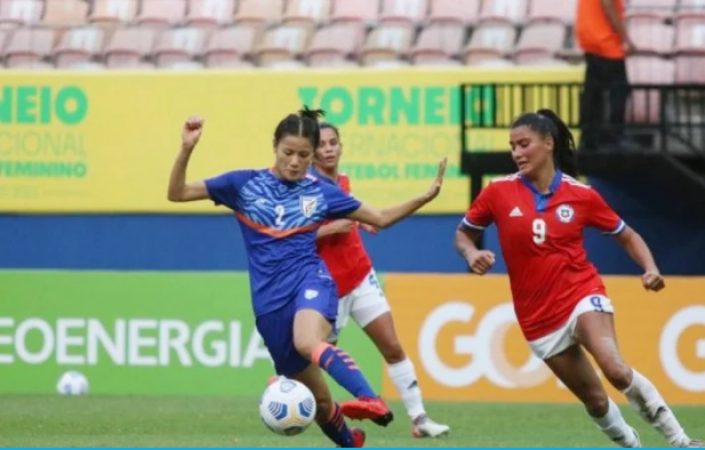 IND vs CHI football match: Indian women's team loses to Chile team