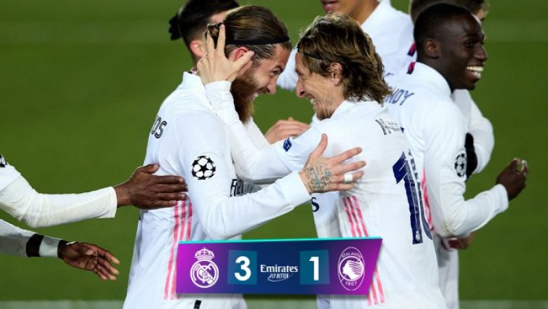Real Madrid win Champion league quarter finals in 3-1 score