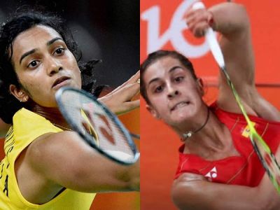 P.V Sindhu defeated by Carolina Marin in the Singapore Superseries quarterfinals