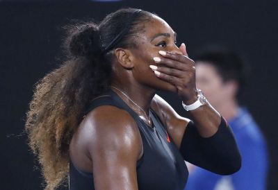 American tennis star Serena Williams on Number one in Women's Tennis Association ranking