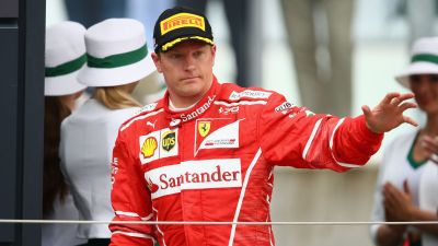Kimi Raikonnen extends his stay at Ferrari till 2018