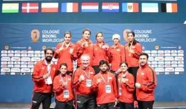 भारतीय मुक्केबाजों ने कोलोन मुक्केबाजी विश्व कप 2020 में जीते नौ पदक