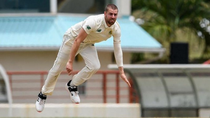 दक्षिण अफ्रीका के तेज गेंदबाज नॉर्टजे भारत टेस्ट सीरीज से बाहर
