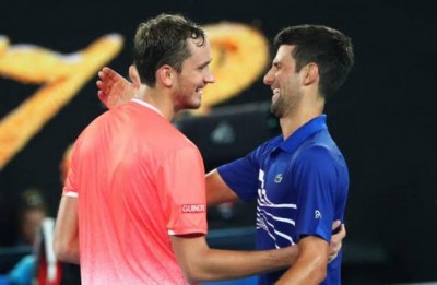 Australia Open: Daniil Medvedev shows respect for Novak Djokovic ahead of final