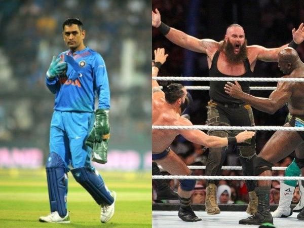 MS Dhoni will enter the Royal Rumble match 2019 this Monday?