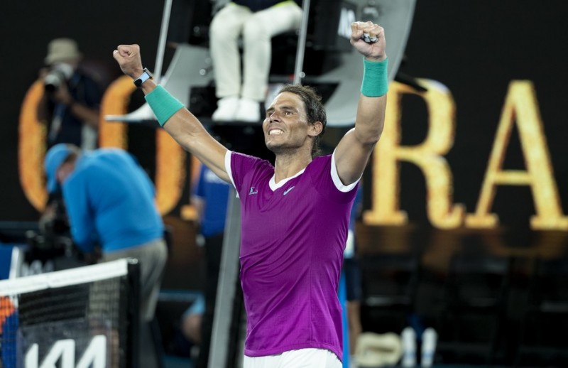 Nadal secures Australian Open final spot