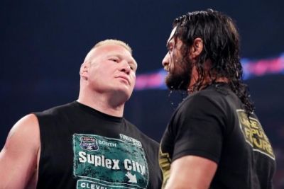 Seth Rollins choose Brock Lesnar as his opponent for Wrestlemania 35