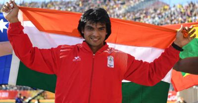 Neeraj Chopra bags a gold in sottevile athletics meet