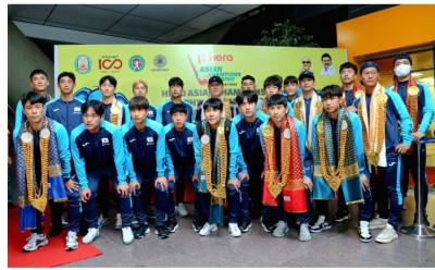 Korean, Japanese Teams Land in Chennai for 2023 Asian Champions Trophy