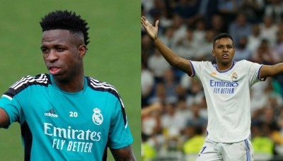 Forwards Vinicius and Rodrygo; on the verge of Champions League glory