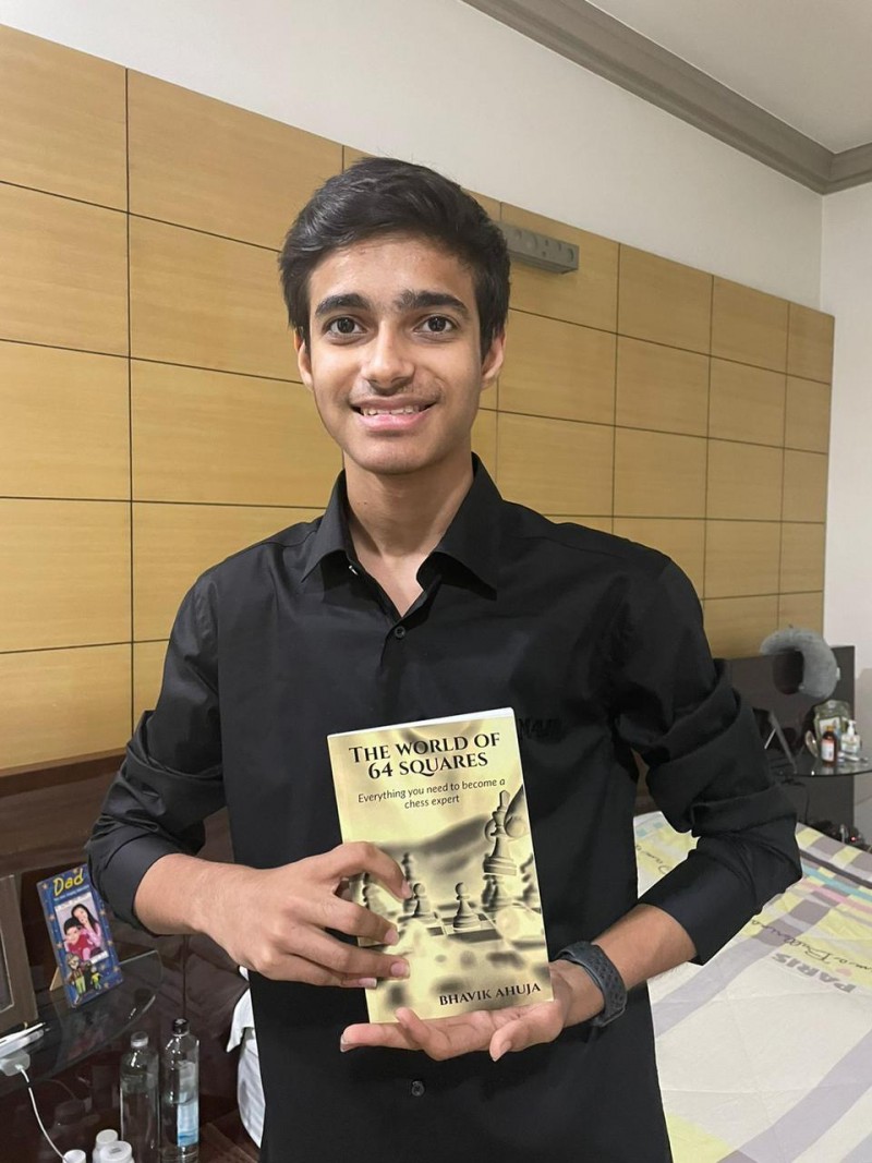 India's Youngest Author - Bhavik Ahuja - The World of 64 Squares