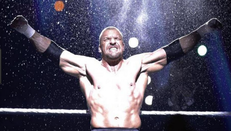 WWE superstar Triple H making his return to the ring.