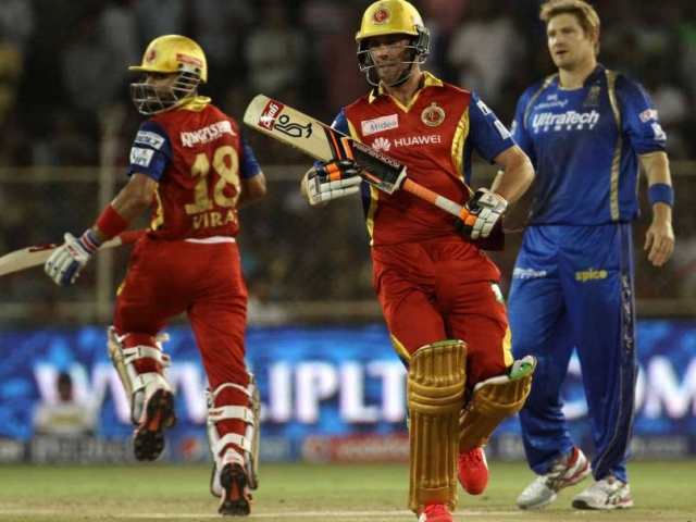 IPL-8 : रॉयल चैलेंजर्स ने रॉयल्स को 9 विकेट से हराया