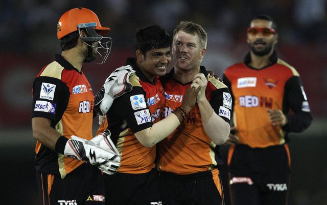 IPL 8  : सनराइजर्स ने सुपकिंग्स को 22 रनों से हराया
