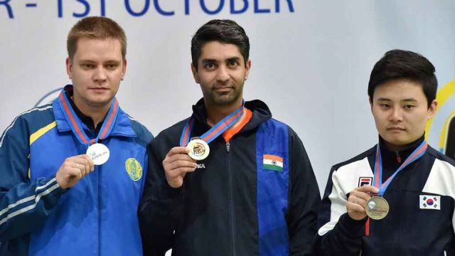 एशियाई चैम्पियनशिप : अभिनव बिंद्रा ने हासिल किया स्वर्ण पदक
