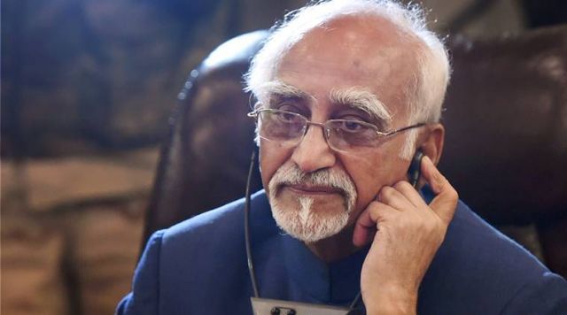 Vice President 'Hamid Ansari' confident about the future of hockey in India
