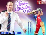 Birthday :  एबी डी विलियर्स का नाम बेस्ट क्रिकेटर्स की कड़ी में आता है