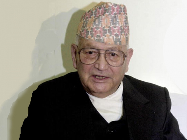 नेपाल के पूर्व प्रधानमंत्री सूर्य बहादुर थापा का निधन