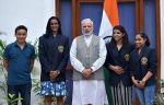 राष्ट्रपति प्रणब मुखर्जी ने खिलाड़ियों को राजीव गांधी खेल रत्न पुरस्कारों से किया सम्मानित