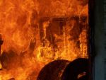 CRPF के ट्रेनिंग सेंटर में लगी भीषण आग, एक जवान की मौत