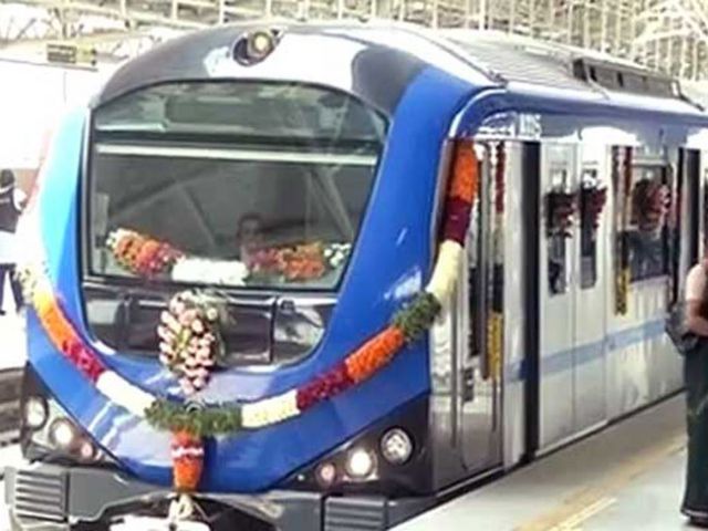 चेन्नई में मेट्रो सेवा शुरू, प्रीती ने करवाई यात्रा