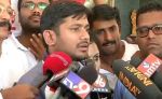 हैदराबाद यूनिवर्सिटी पहुंचे कन्हैया, मीडिया का प्रवेश वर्जित