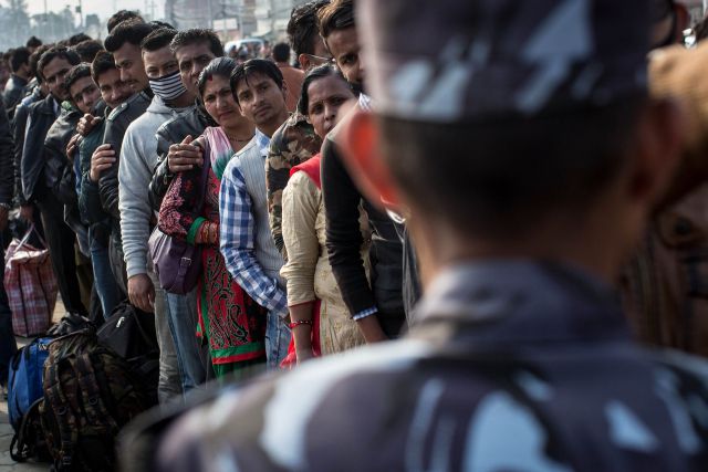 नेपाल से 17500 नागरिक लौटे अपने देश